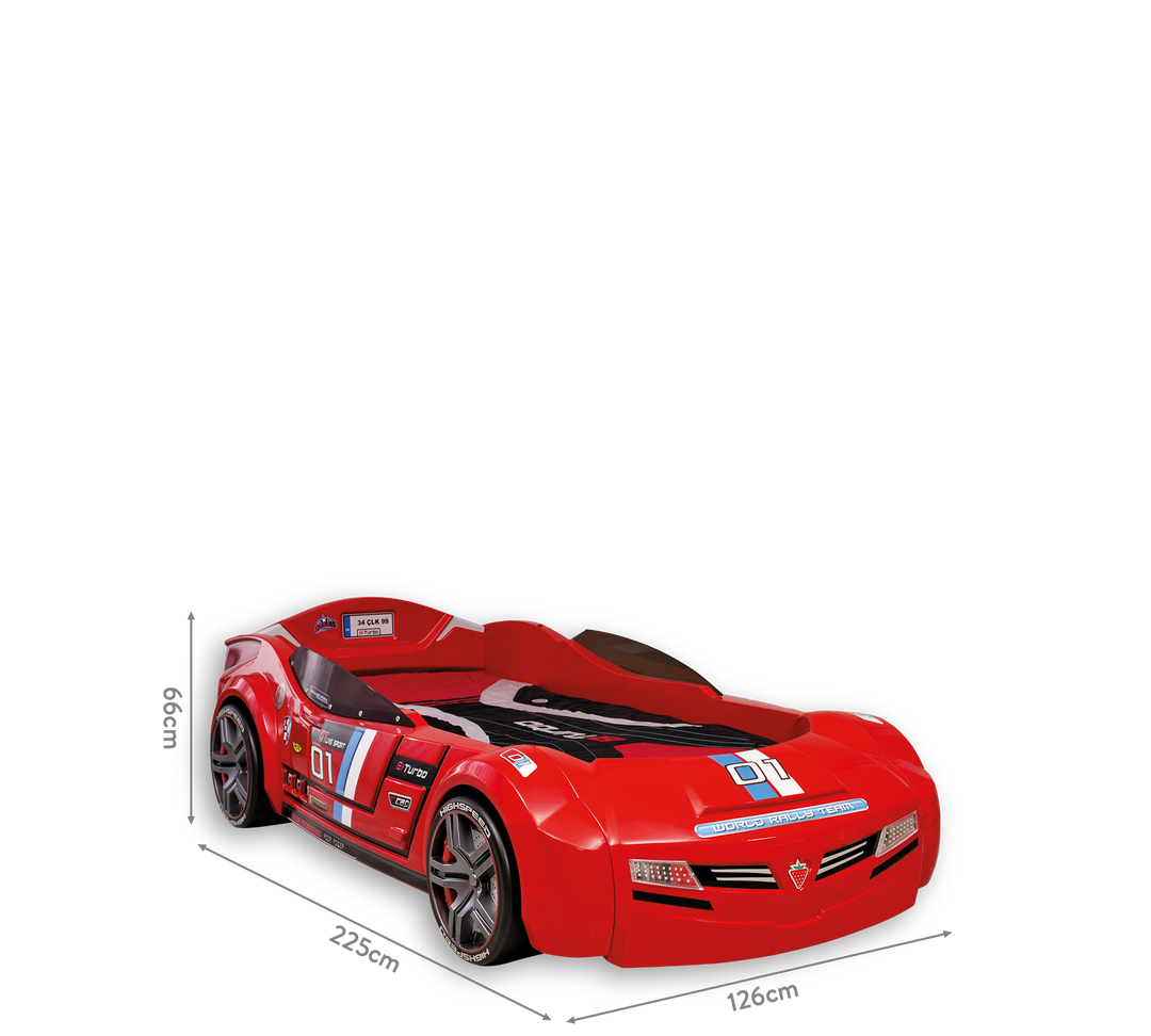 Biturbo Carbed (Red) (90x195 cm) – Cilek World