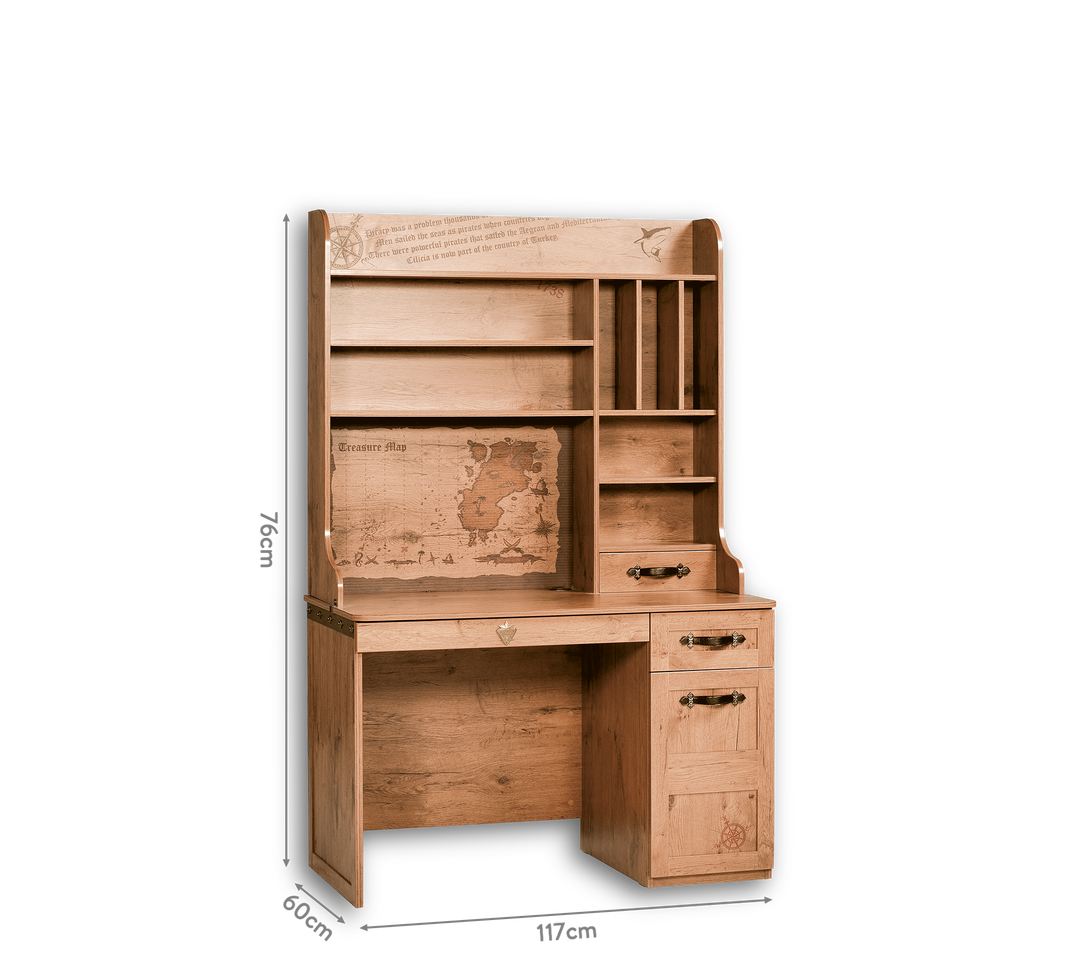 Pirate Study Desk (With Unit) – Cilek World
