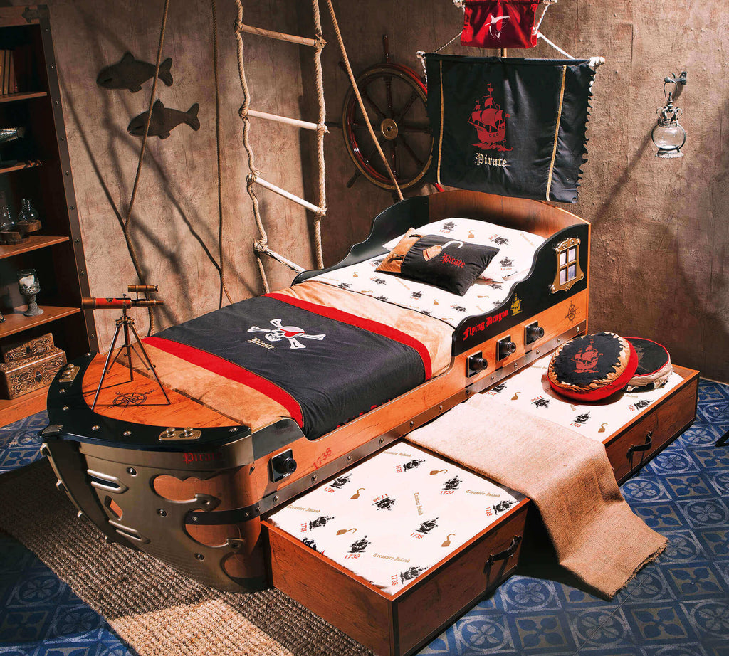 Pirate Pull-out Bed (90x180 cm) – Cilek World