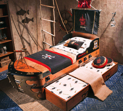 Pirate Pull-out Bed (90x180 cm)