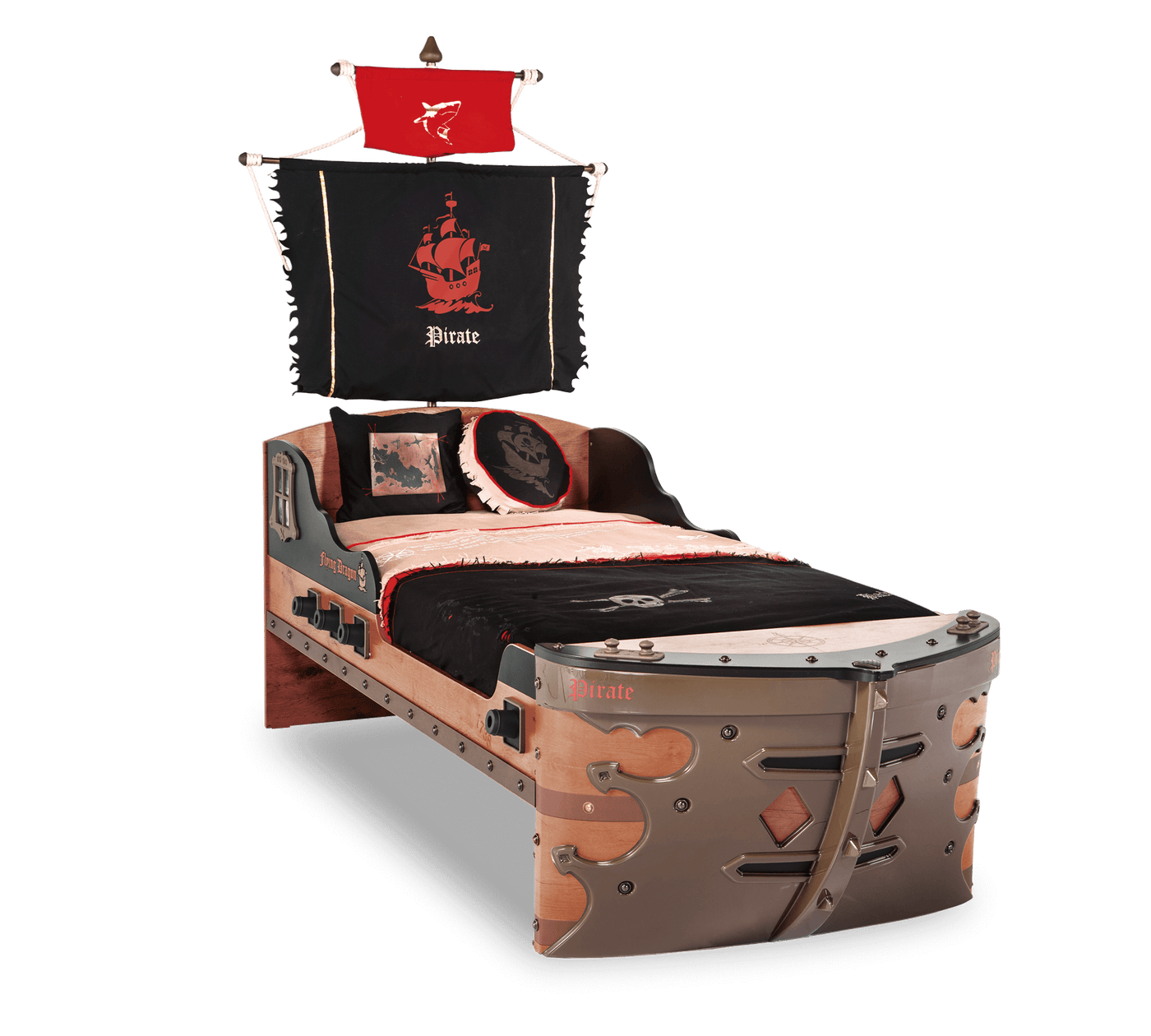 Pirate Ship Bed 90x190 cm Cilek World