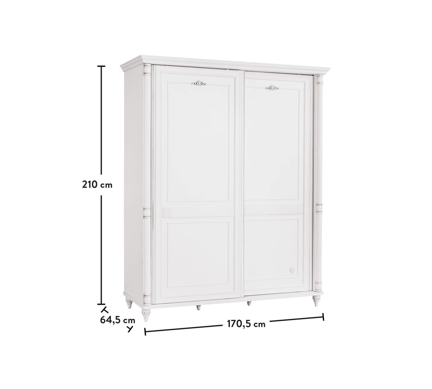 Romantic Schiebeschrank