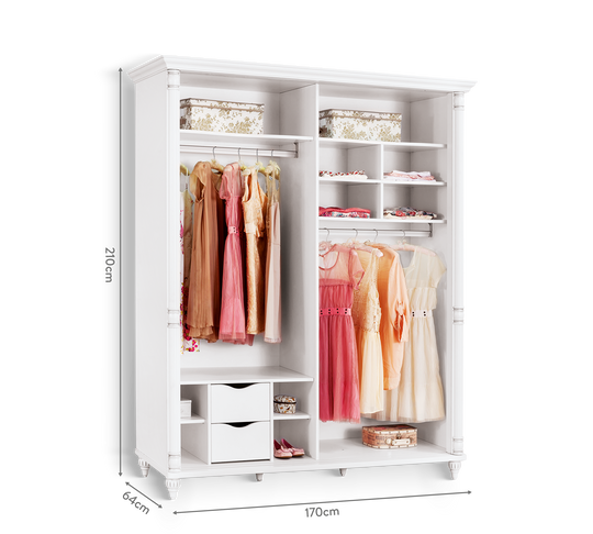 Romantic Sliding Wardrobe – Cilek World