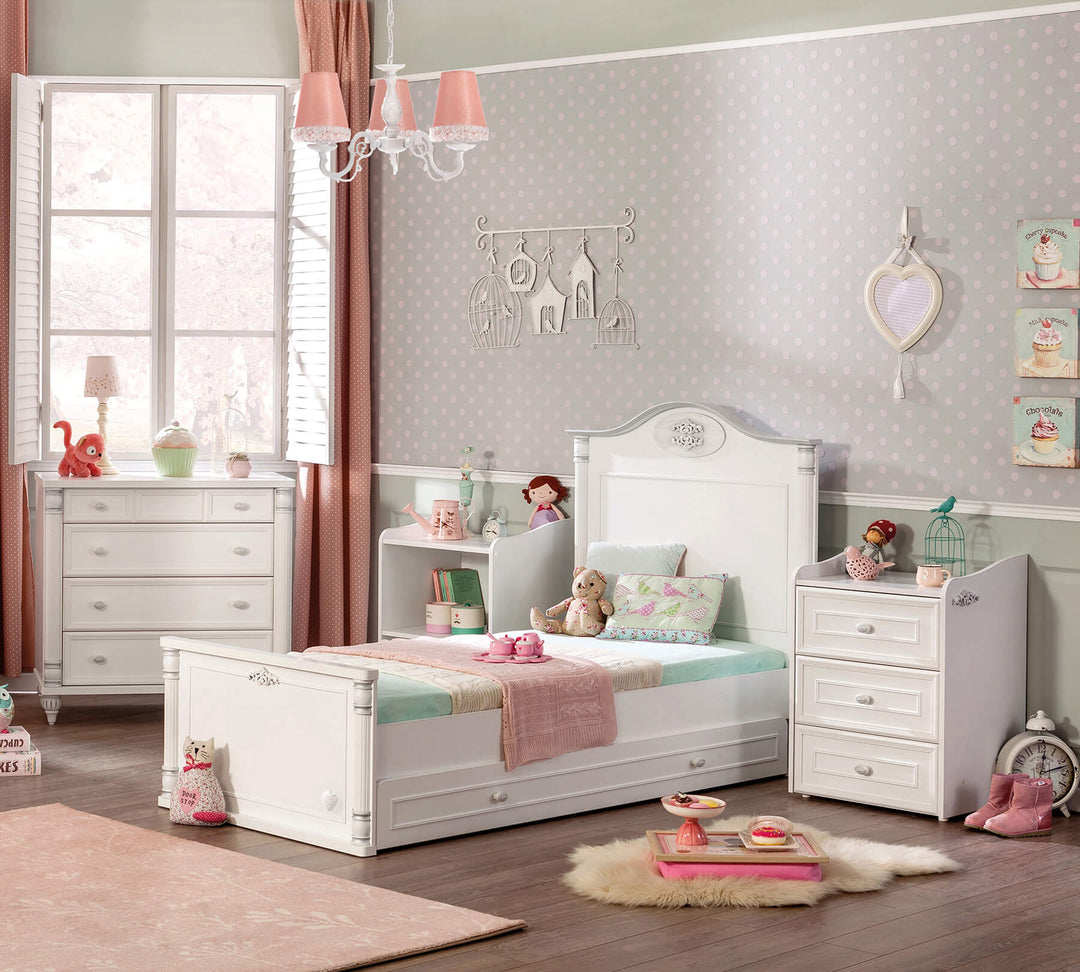 Baby Romantic Convertible Baby Bed (With Parent Bed) (80x180 cm