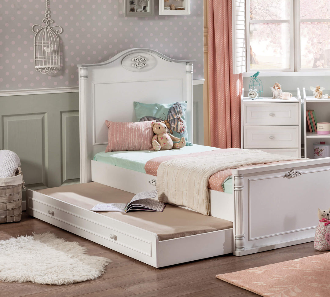 Baby Romantic Convertible Baby Bed (With Parent Bed) (80x180 cm