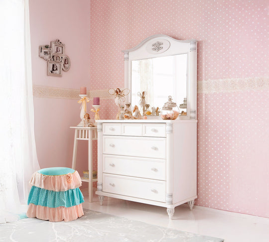 Romantic Dresser With Mirror – Cilek World