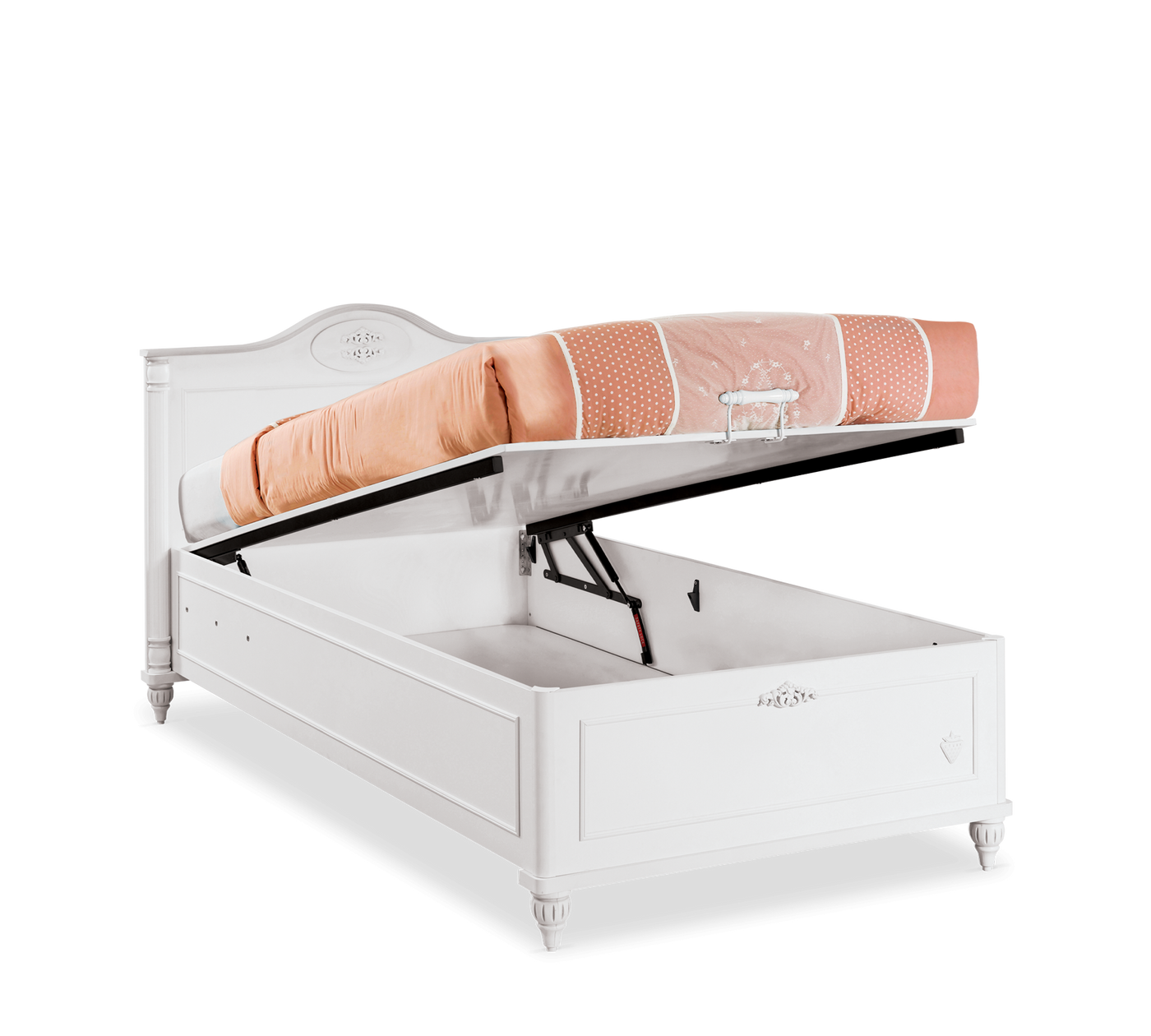 Romantic Bed With Base
