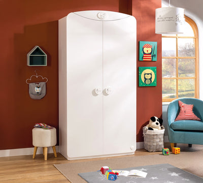 Baby Cotton Sl 2 Doors Wardrobe