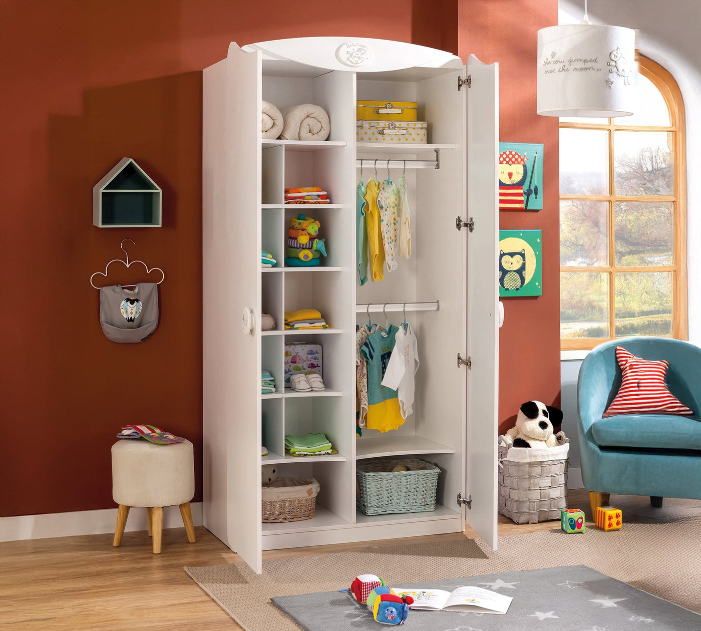 Baby Cotton Sl 2 Doors Wardrobe