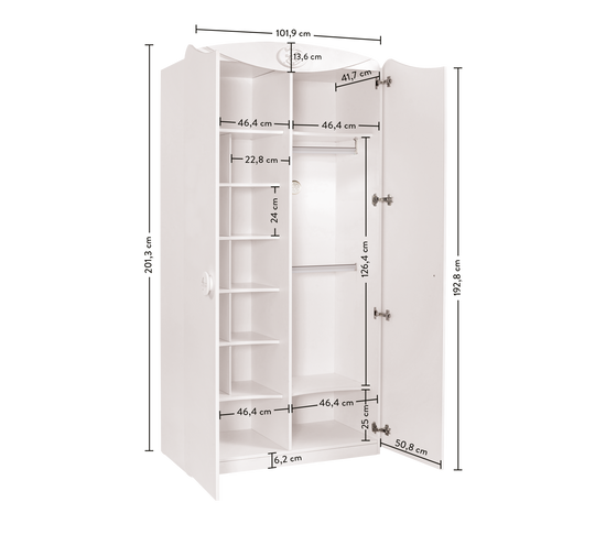 BARNS / カバーオール/2/コットン/WHT 日本製 ツーウェイオール