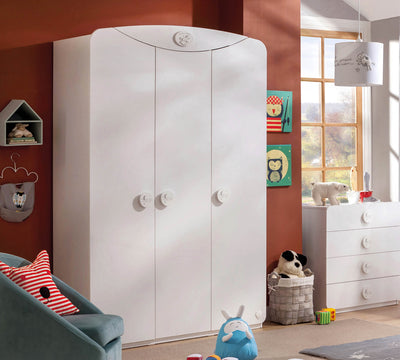 Baby Cotton Sl 3 Doors Wardrobe