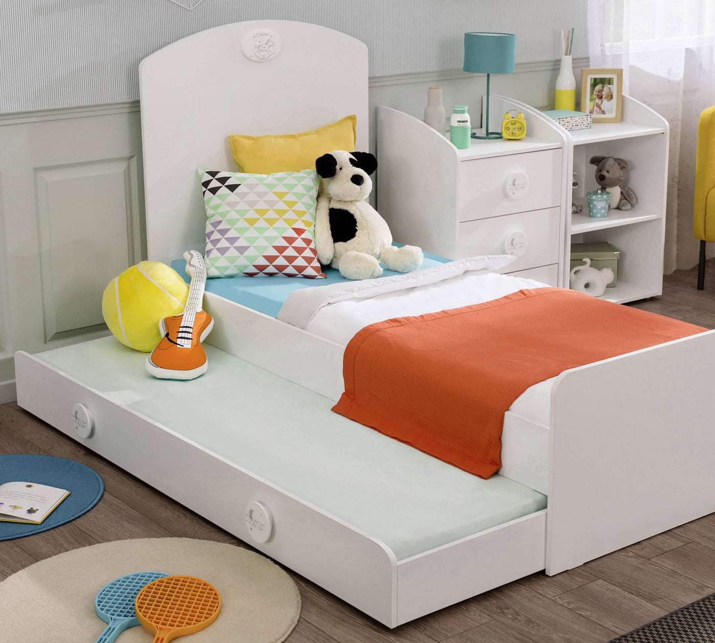 Baby Cotton Sl Convertible Baby Bed (With Parent Bed) (80x180 cm)