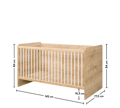 Mocha Baby Bed (70x140 cm)