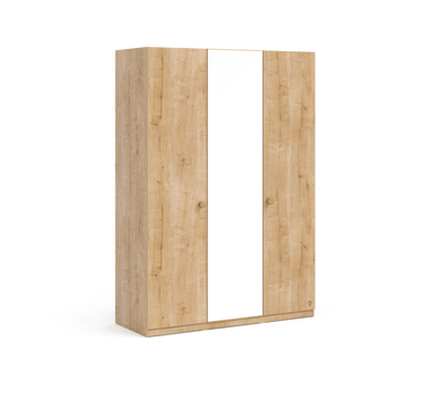 Mocha 3 Kapılı مرآةlı Dolap