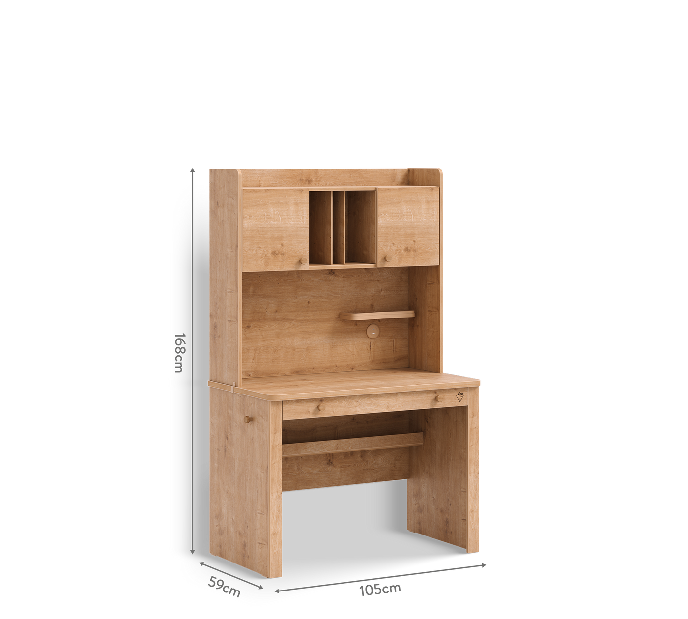 Mocha Small Study Desk (With Cabinet Unit) – Cilek World Mocha Small Study Desk (With Cabinet Unit) – Cilek World