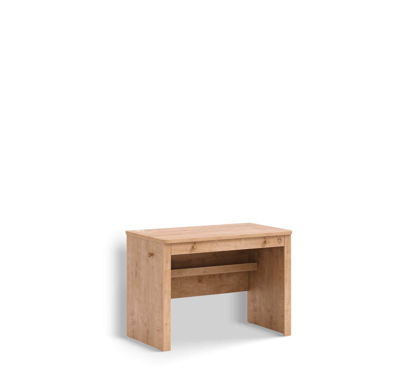 Mocha Small Study Desk (With Cabinet Unit) – Cilek World