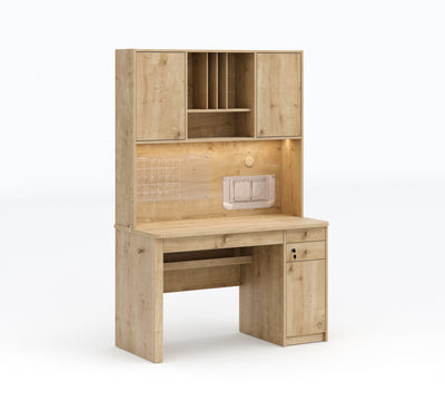 Mocha Geniş طاولة مكتب مع وحدة