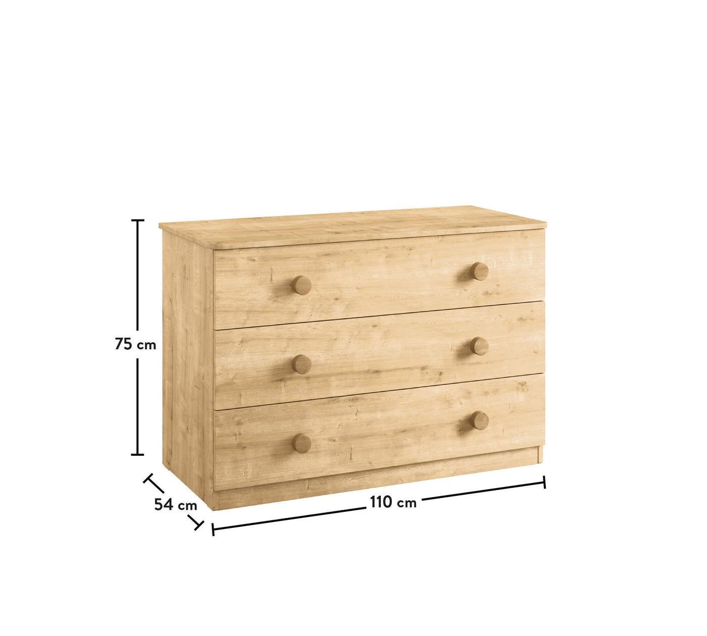 Mocha Large Dresser