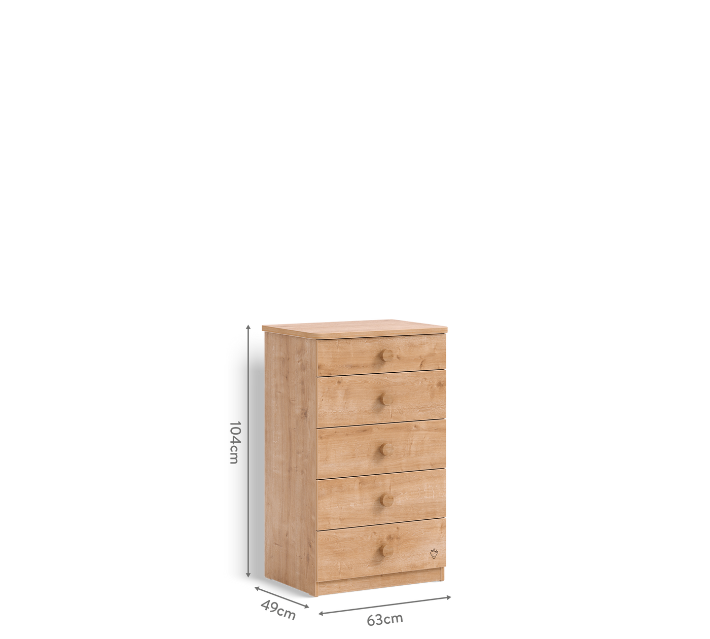 Mocha Tall Dresser – Cilek World