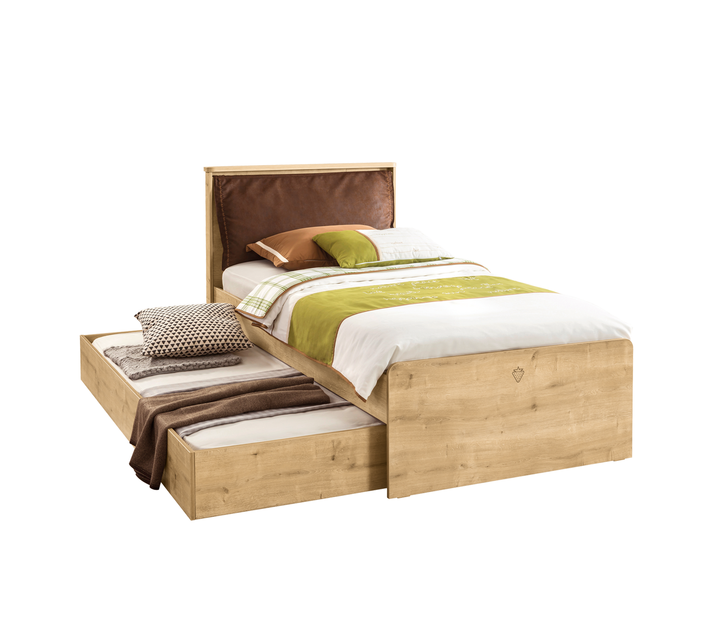 Mocha Pull-out Bed (90x190 cm)