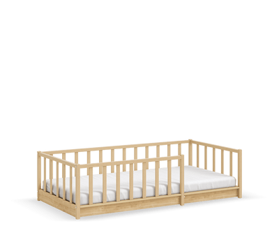 Mocha Bed Without Roof (90x190 cm)