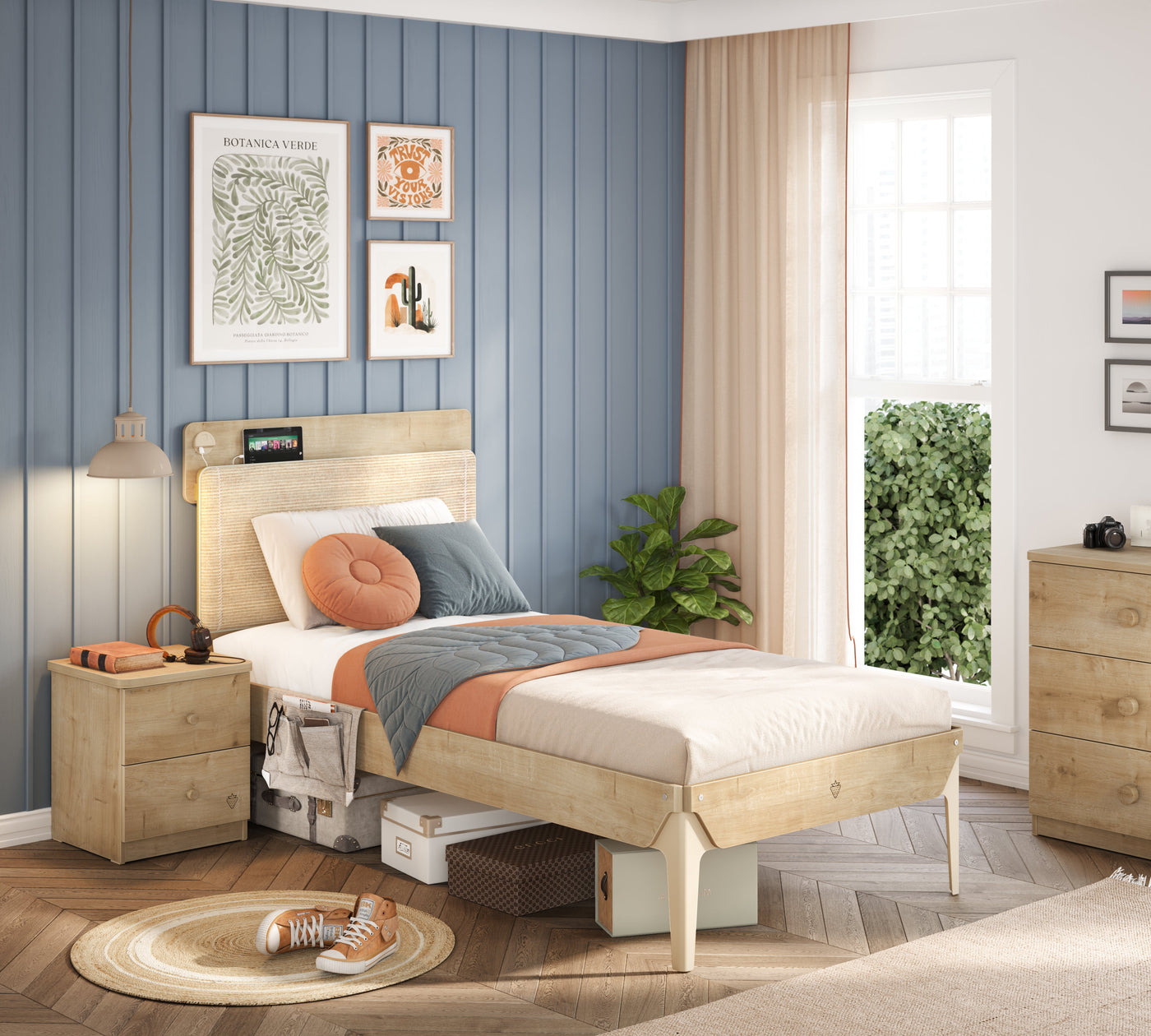 Mocha Modern سرير