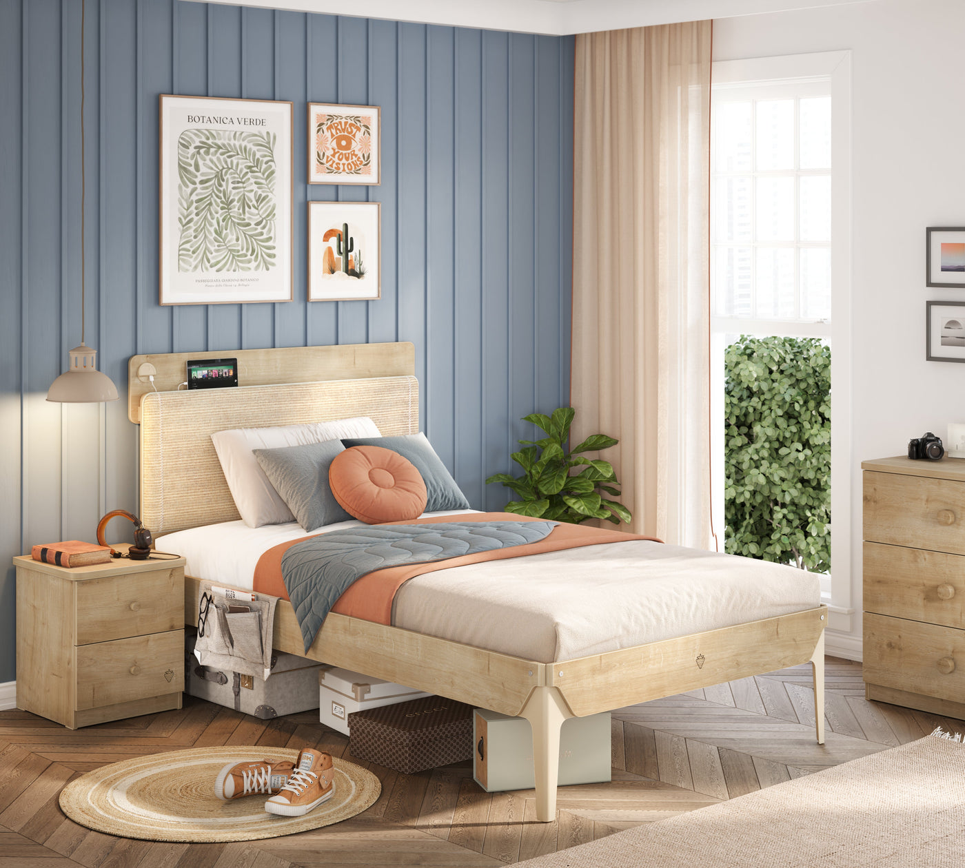 Mocha Modern سرير