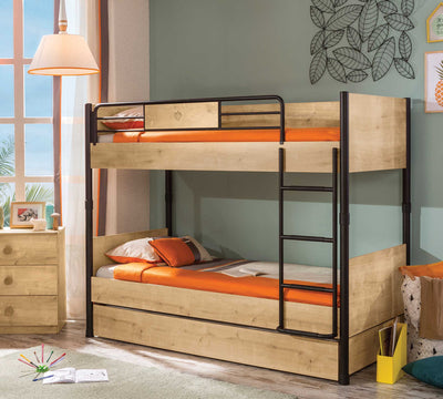 Mocha Bunk Bed (90x200 cm)