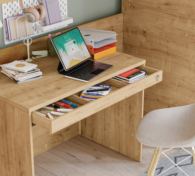 Studio Study Desk Oak