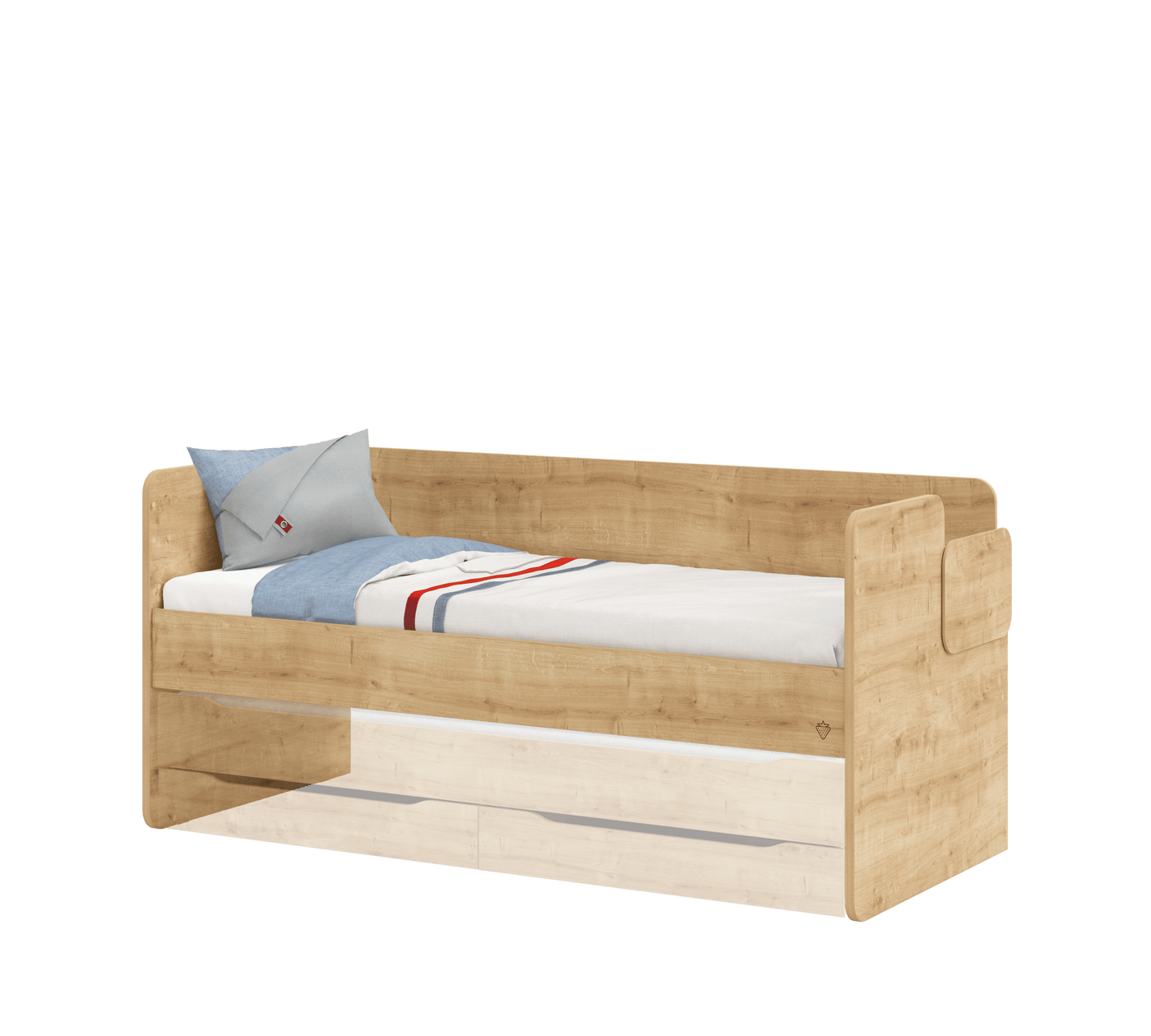 Mocha Studio Upper Bed Oak (90x200 cm)