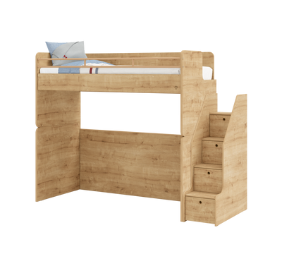 Mocha Studio Upper Bed Oak (90x200 cm)