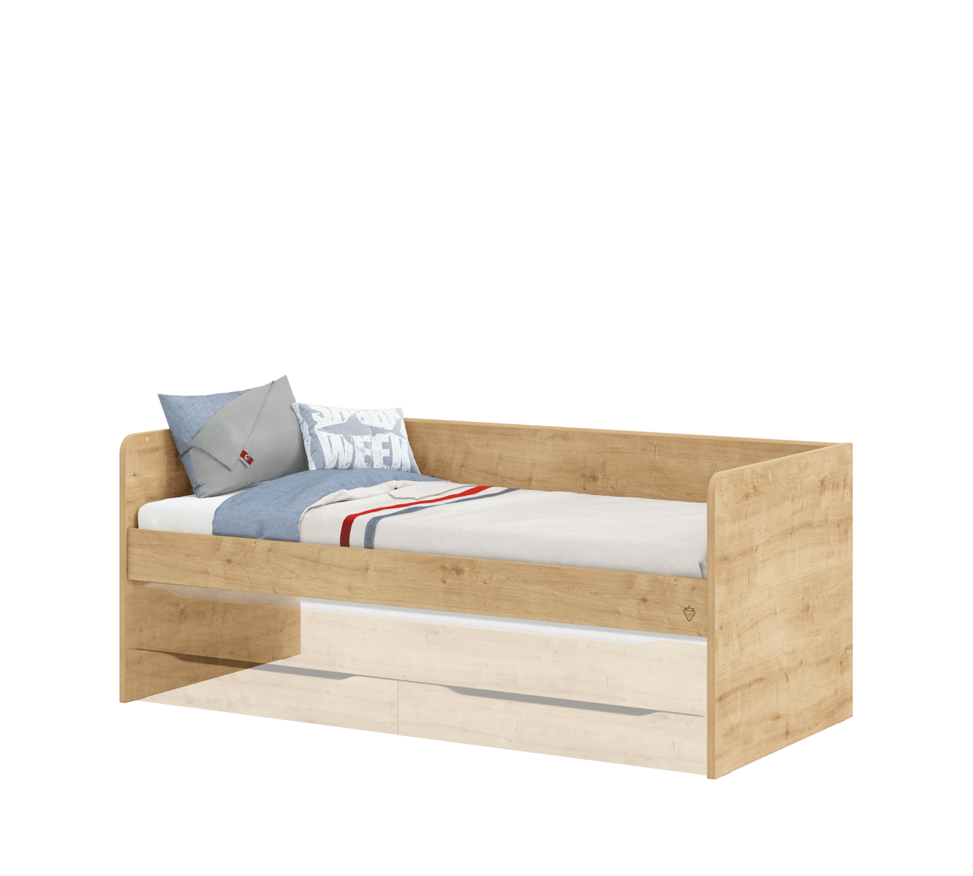 Mocha Studio Bed Oak (90x200 cm)