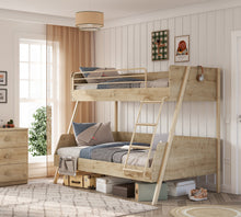 Mocha Large Bunk Bed Oak (90x200-120x200 cm)