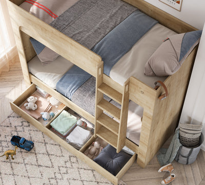 Mocha Dar Bunk Bed (Lower Drawerli)