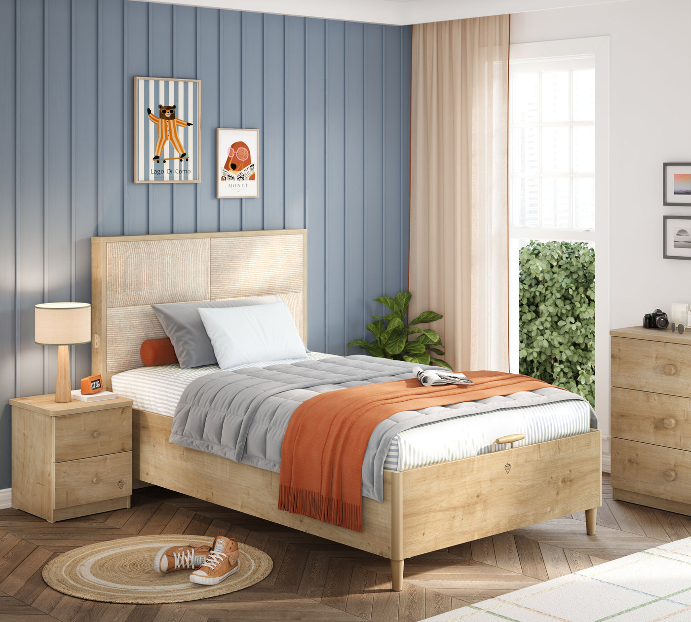 Mocha Döşemeli Baza