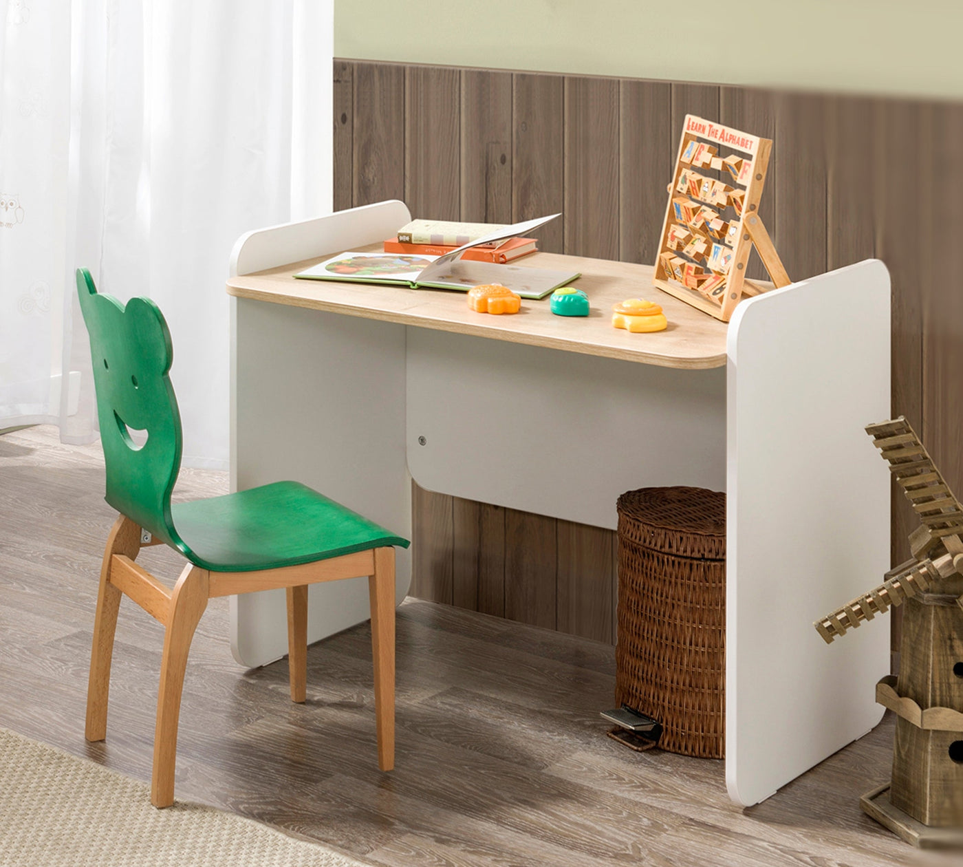 Natura Baby Dresser With Desk