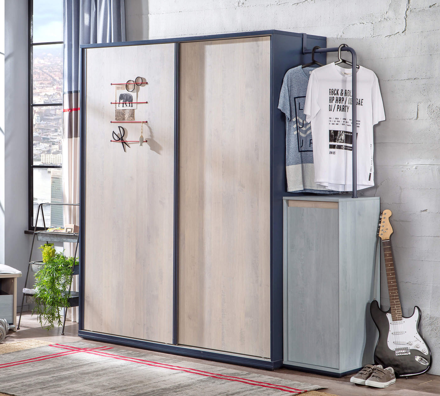 Trio Sliding Wardrobe