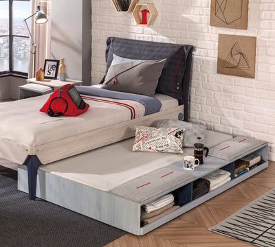 Trio Pull-out Bed With Partitions (90x190 cm)