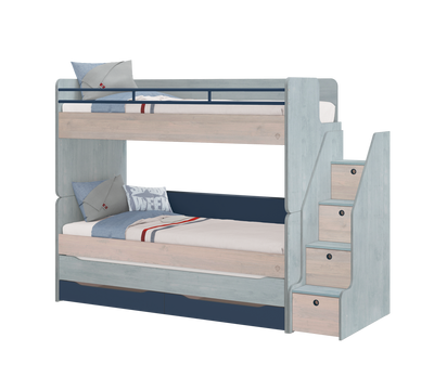 Trio Studio Pull-out Bed With Drawer (90x200 cm)