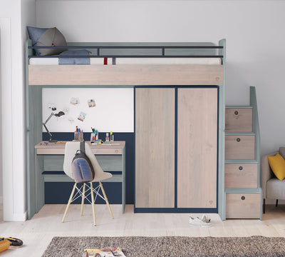 Trio Studio Staircase With Cabinet