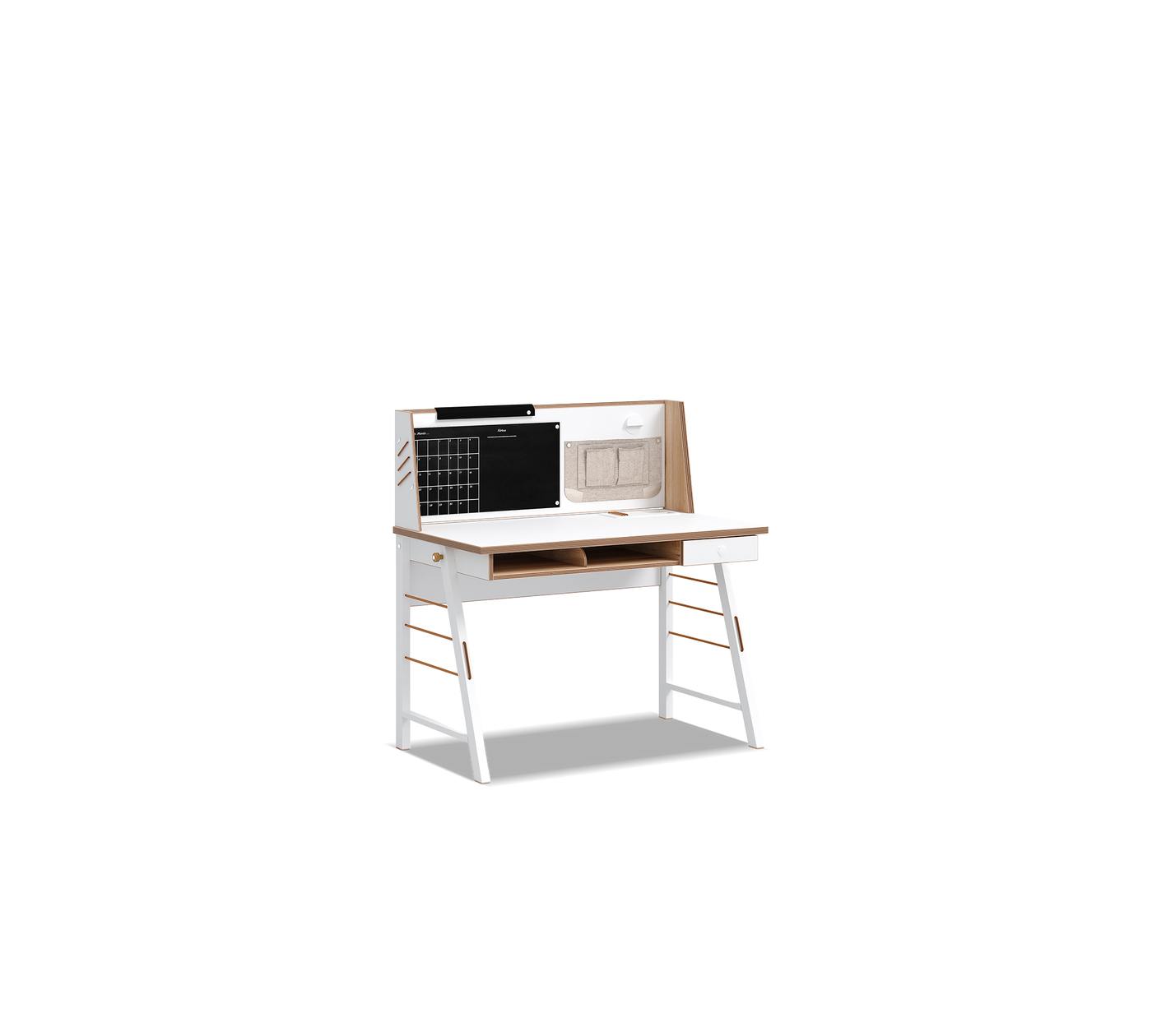 Modera Modern طاولة مكتب مع وحدة