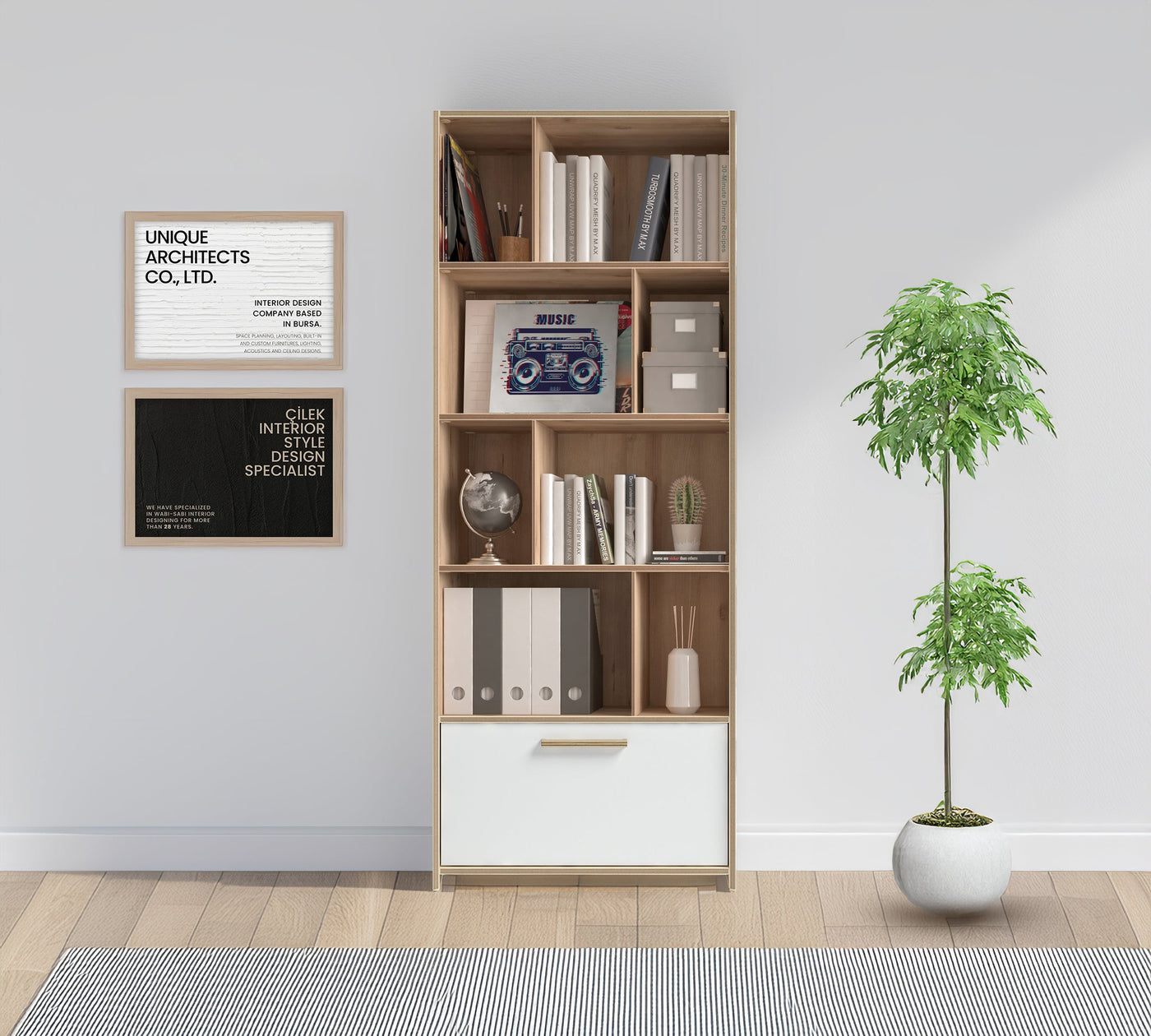 Modera Medium Bookcase