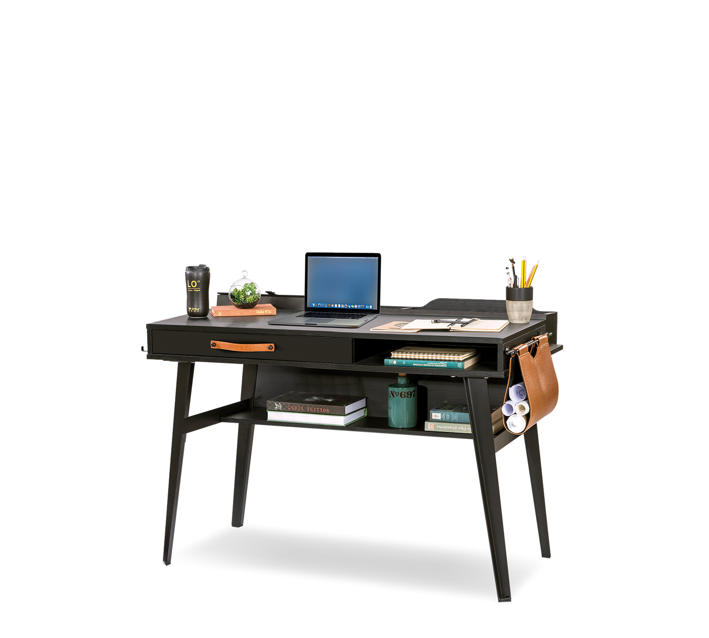 DARK METAL, طاولة مكتب حجم صغير 