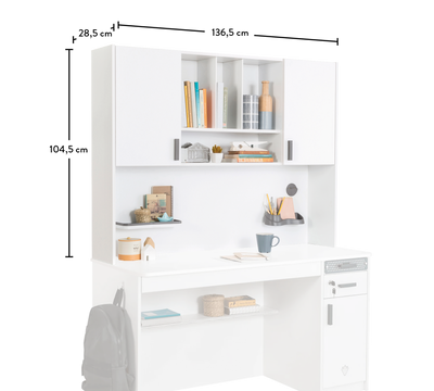 White Wide Study Unit