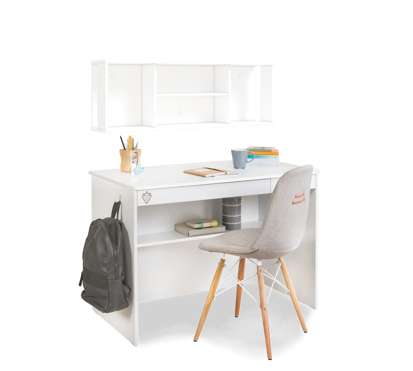 White Wall Unit