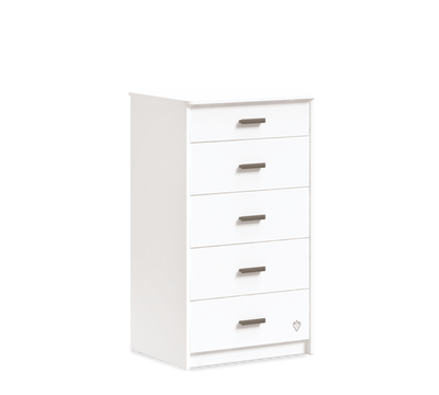 White Tall Dresser