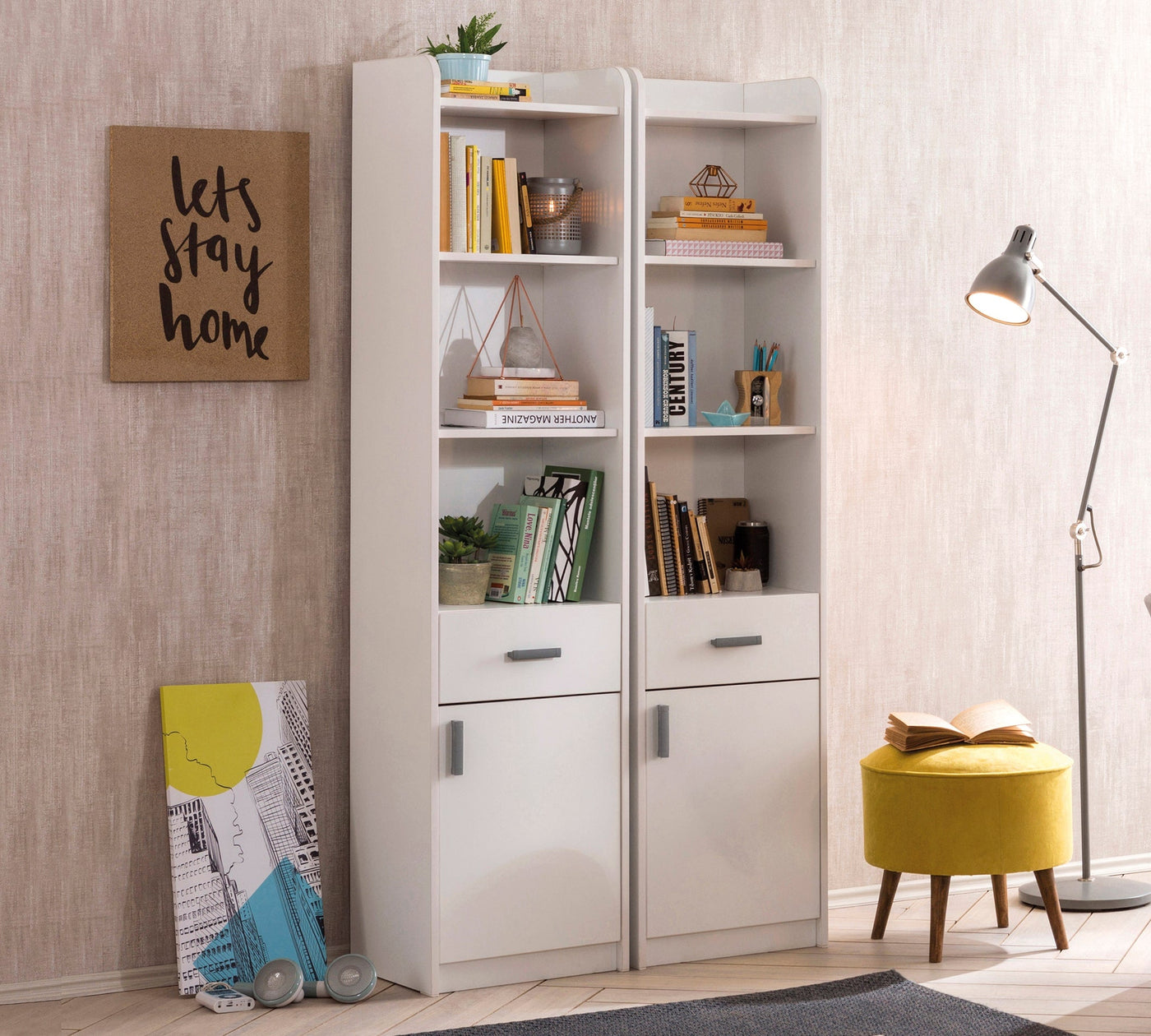 White Bookcase