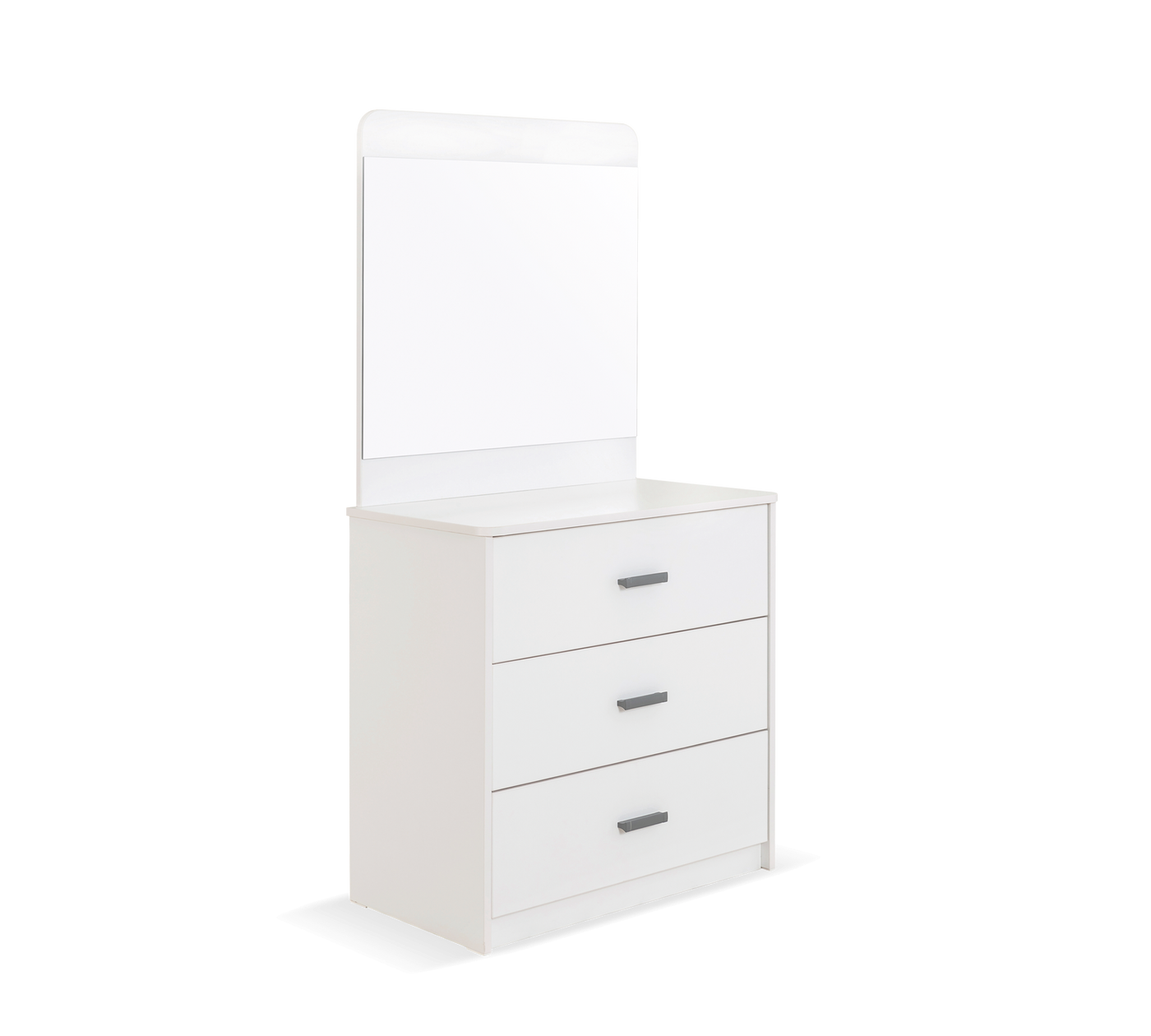 White Aynalı Dresser