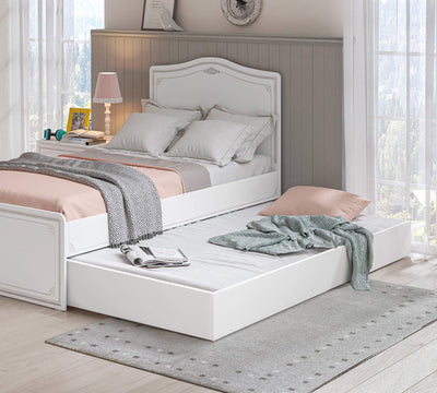 Selena Pink Pull-out Bed (90x190 Cm)