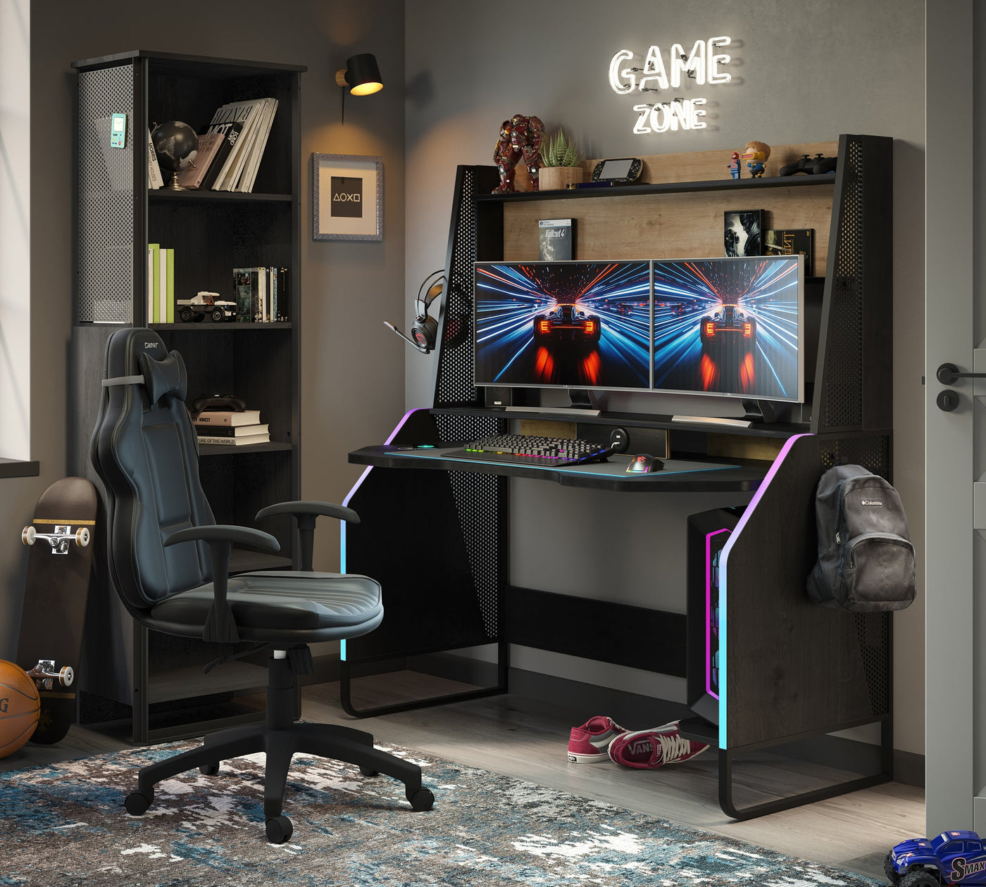 Black Gaming Desk